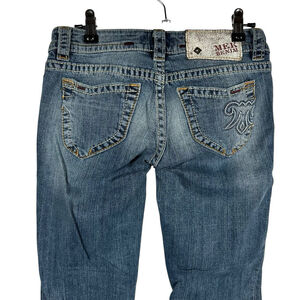 MEK DNM Distressed San Carlos Straight cut Jeans Size 26 Women's Denim Y2K